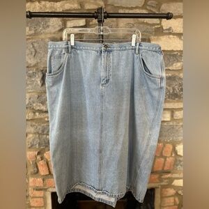 Vintage Elizabeth by Liz C denim skirt
